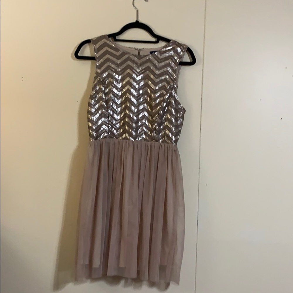 Blue Rain Gold Dress✨ ✨2/$25 Dresses💕